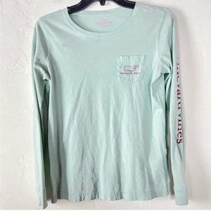 Vineyard Vines Vintage Whale Long-Sleeve Pocket Tee